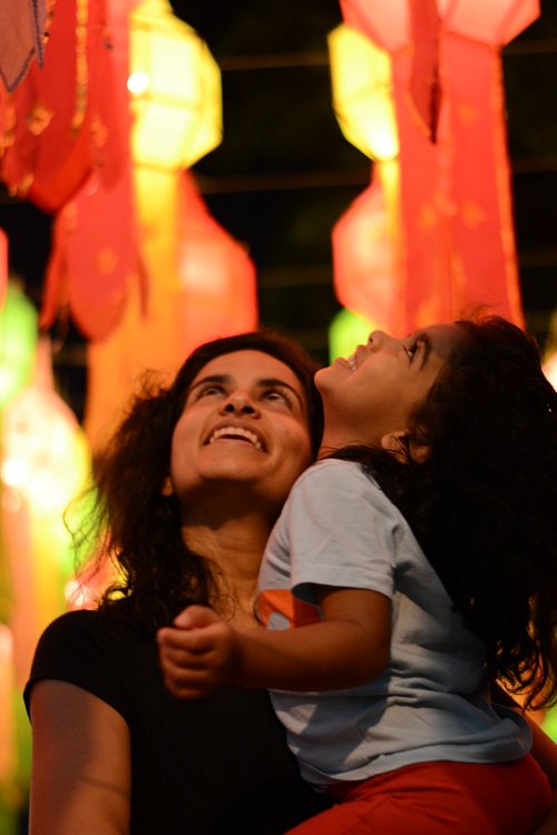 Kayan and Diya Loi Krathong